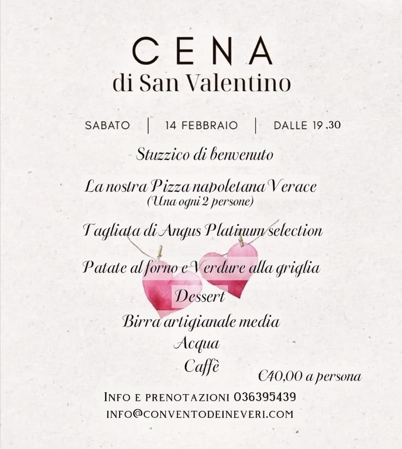 SAN VALENTINO 2026 BRACIERE